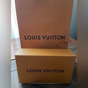 Louis Vuitton Wallet Box and Bag